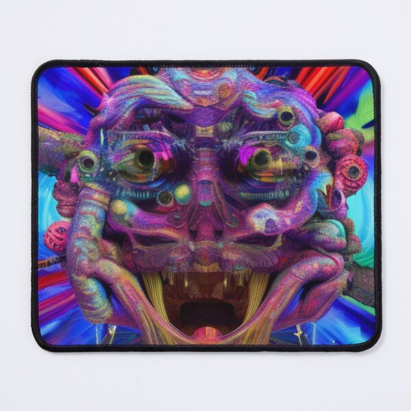 Aperçu de l'œuvre Psychedelic Face #69 - Part of Our Psychedelic Faces Collection créée et vendue par Psychedelic Psychos.