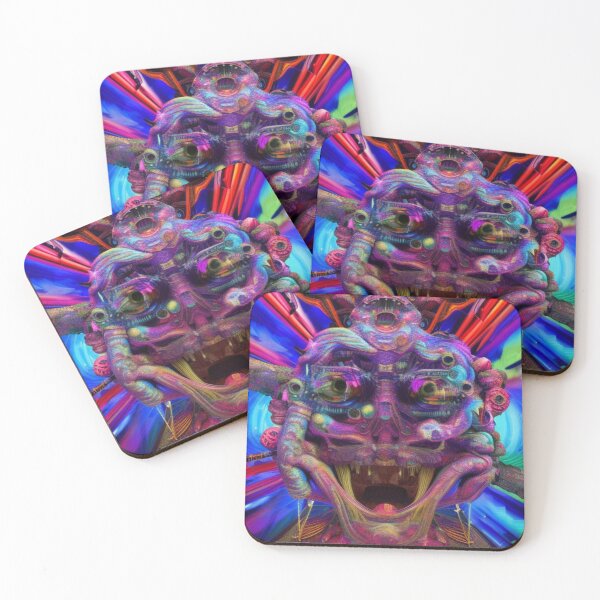 Artikelvorschau, Psychedelic Face #69 - Part of Our Psychedelic Faces Collection entworfen und verkauft von Psychedelic Psychos.