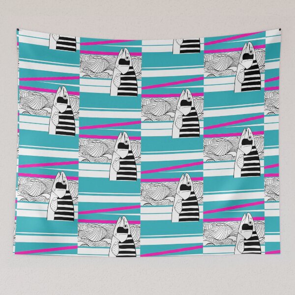 Item preview, Fish&and waves designed and sold by Dherry.