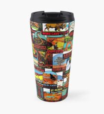 American National Parks Vintage Travel Decal Bomb Travel Mug