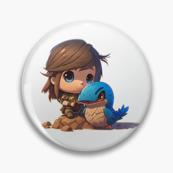 Item preview, Survival Girl with baby Fjordhawk designed and sold by RaOsiris.
