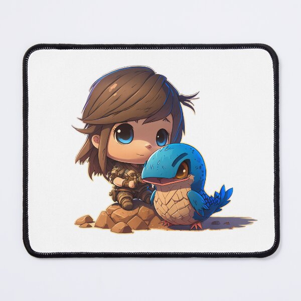 Item preview, Survival Girl with baby Fjordhawk designed and sold by RaOsiris.