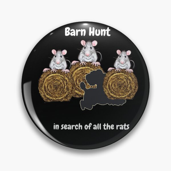 Item preview,  Funny Barn Hunt - in search of all the rats with a cute Black Poodle designed and sold by Just4doglovers.