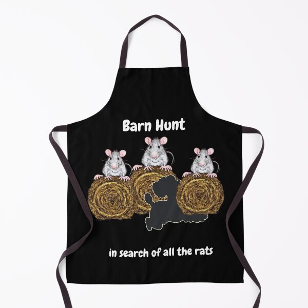 Item preview,  Funny Barn Hunt - in search of all the rats with a cute Black Poodle designed and sold by Just4doglovers.