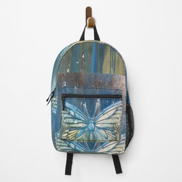 Item preview, Spread Your Artful Wings, Abstract Metallic Butterfly Art, Metamorphosis designed and sold by KirwanArt.