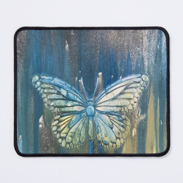 Item preview, Spread Your Artful Wings, Abstract Metallic Butterfly Art, Metamorphosis designed and sold by KirwanArt.