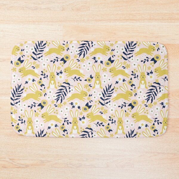 Item preview, Hoppy Bunny Floral designed and sold by robyriker.
