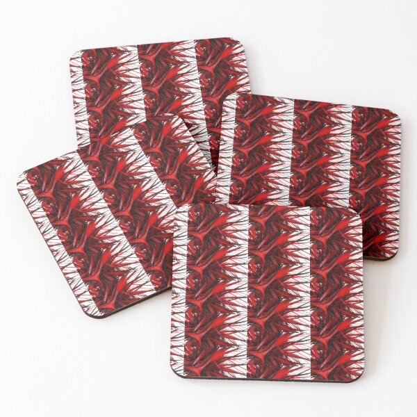 Item preview, Red Decorative Feathers Embellished  Design. designed and sold by WinningWorld.