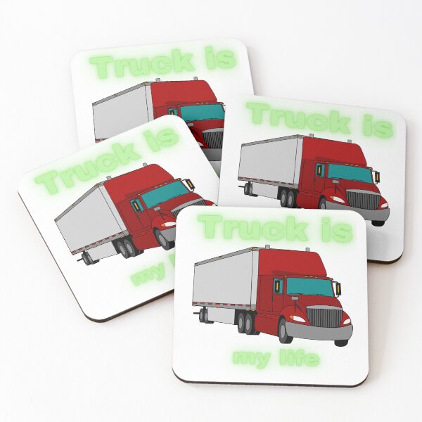 Item preview,  Truck is my life designed and sold by Bart-Designs.
