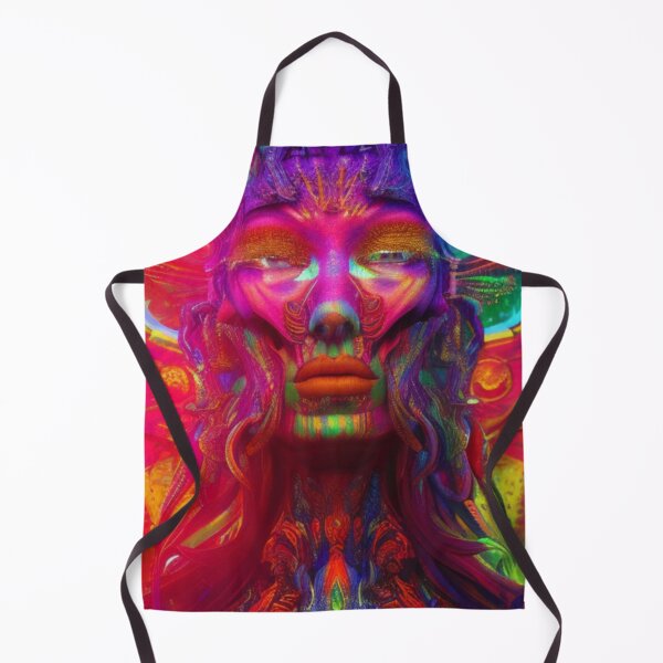 Aperçu de l'œuvre Psychedelic Face #71 - Part of Our Psychedelic Faces Collection créée et vendue par Psychedelic Psychos.