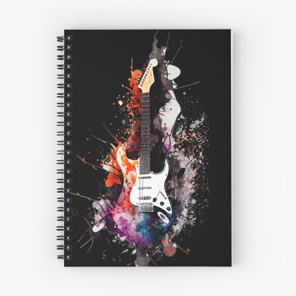 Item preview, Guitar in a Burst of Paint designed and sold by LukeAiWalker.