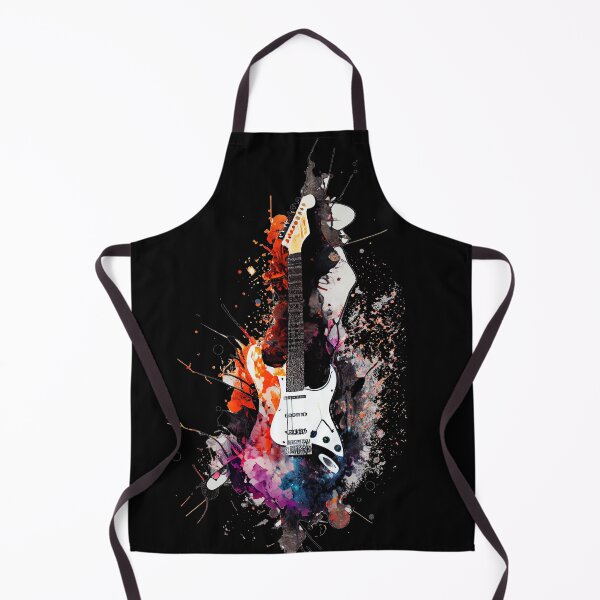 Item preview, Guitar in a Burst of Paint designed and sold by LukeAiWalker.