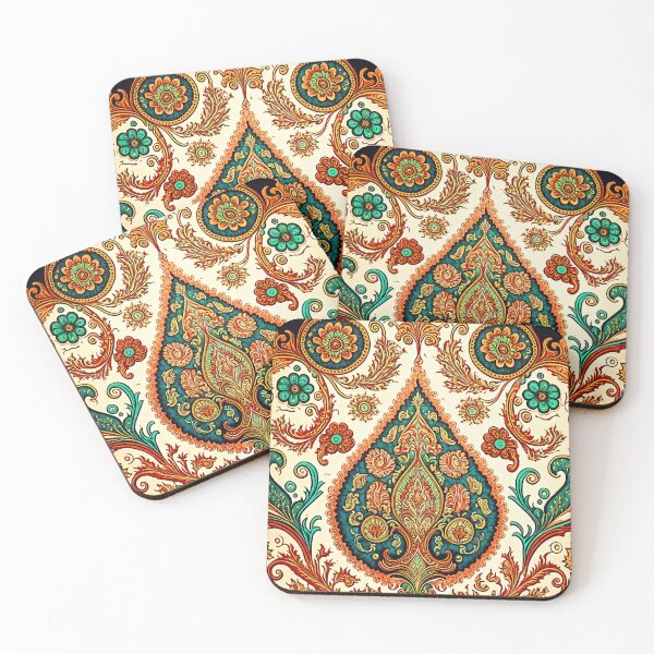Item preview, Ornamental Floral Pattern Vintage Flowers Wallpaper Ornaments Paisley designed and sold by goldufeenstaub.