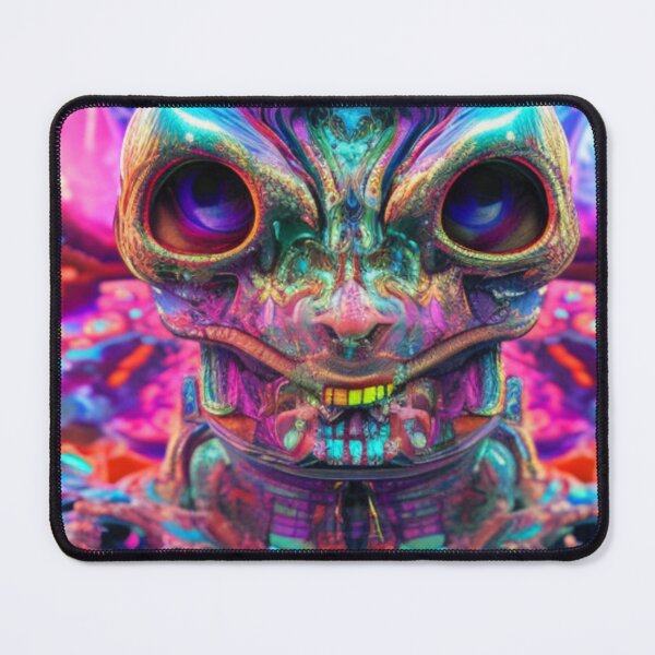 Aperçu de l'œuvre Psychedelic Face #72 - Part of Our Psychedelic Faces Collection créée et vendue par Psychedelic Psychos.