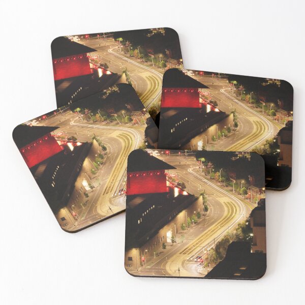 Item preview, A Night Scene from Melbourne designed and sold by Geoff Treagus.