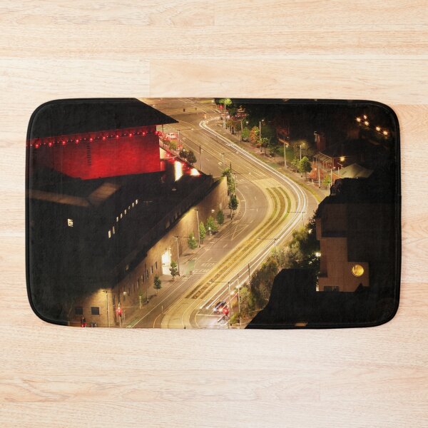 Item preview, A Night Scene from Melbourne designed and sold by Geoff Treagus.
