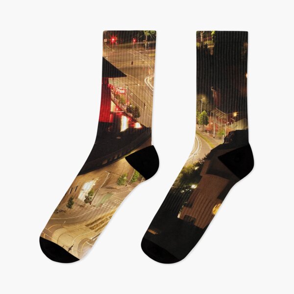 Item preview, A Night Scene from Melbourne designed and sold by Geoff Treagus.