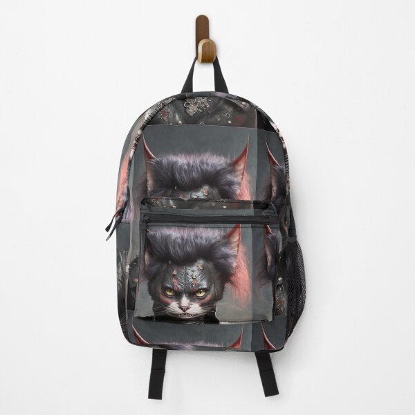 Item preview, Fierce Goth Cat (Portrait) designed and sold by Simone Davino.