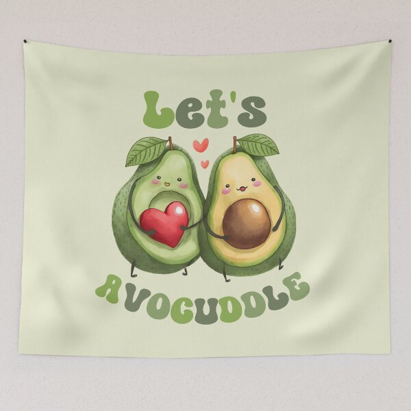 Item preview, Let's  Avocuddle Valentines Day Gifts For Vegan designed and sold by BronikowskiART.