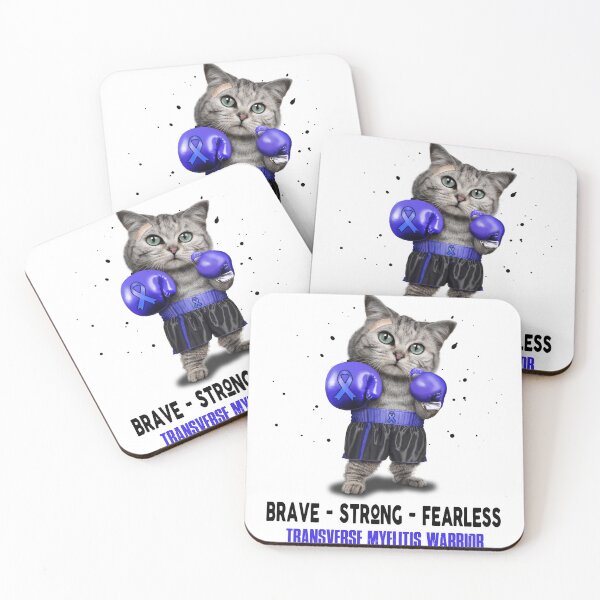 Item preview, Transverse Myelitis Warrior - BRAVE STRONG FEARLESS designed and sold by Berriosly.