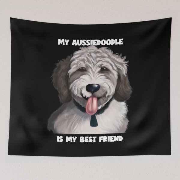 Item preview, My Aussiedoodle is My Best Friend designed and sold by Fentier.