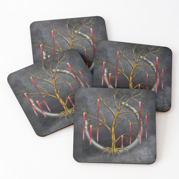 Item preview, Life Tree - Red Background  designed and sold by GodxanGalactic.