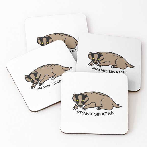 Item preview, prank sinatra badger - Winston Bishop designed and sold by maura41.