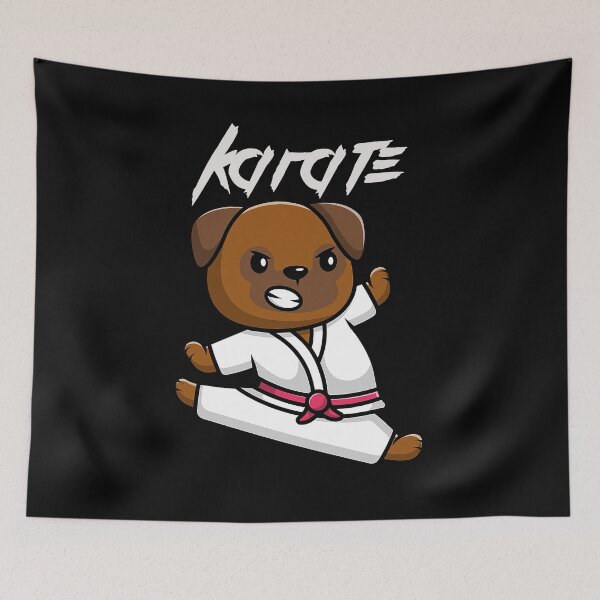 Item preview, Dog Knows Karate designed and sold by M&D ⭐⭐⭐⭐⭐.
