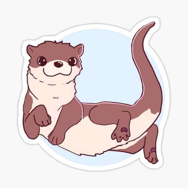 Item preview, Netter Otter designed and sold by DolphinsDoodle.