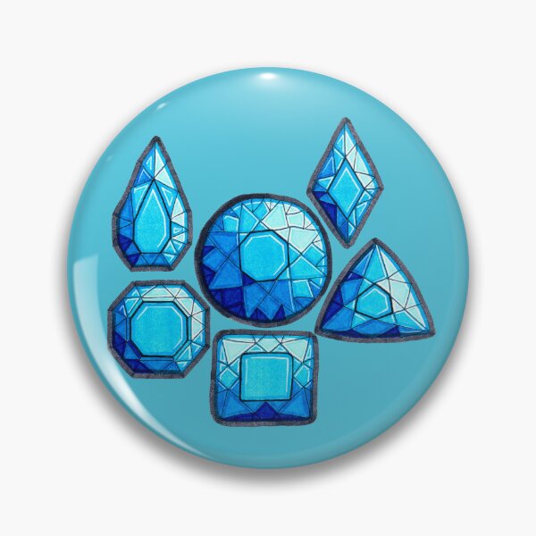 Item preview, Gemstones (Blue) designed and sold by dragonwriterart.