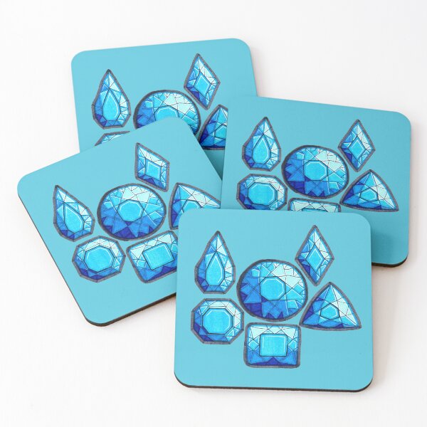 Item preview, Gemstones (Blue) designed and sold by dragonwriterart.