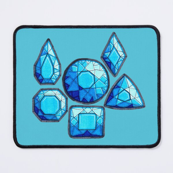 Item preview, Gemstones (Blue) designed and sold by dragonwriterart.