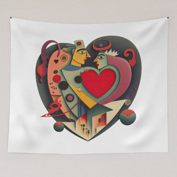 Item preview, Heart Art "Heart's True Passion" designed and sold by PurpleHydrogen.