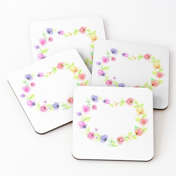 Item preview, Elegant Valentine's Day flowers print, Petrykivka floral heart designed and sold by Sunflower-7.