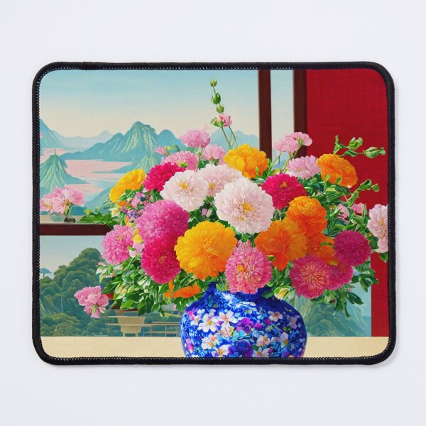 Item preview, Chinese Fantasy Flower Vase designed and sold by arcanemuse.