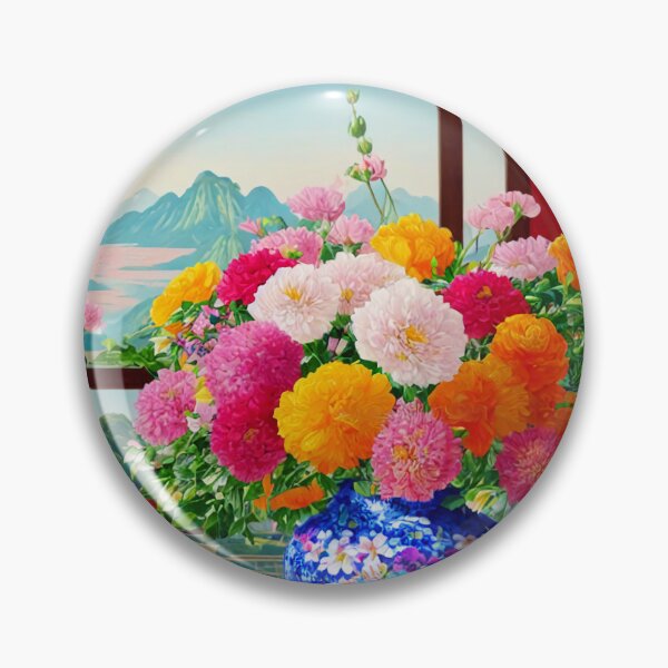 Item preview, Chinese Fantasy Flower Vase designed and sold by arcanemuse.