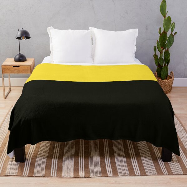 Item preview, Black Yellow Color Block designed and sold by wordznart.
