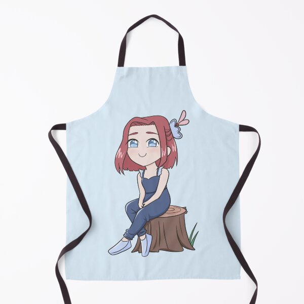 Item preview, Chibi Girl Sitting on Stump designed and sold by kabocha-chan.