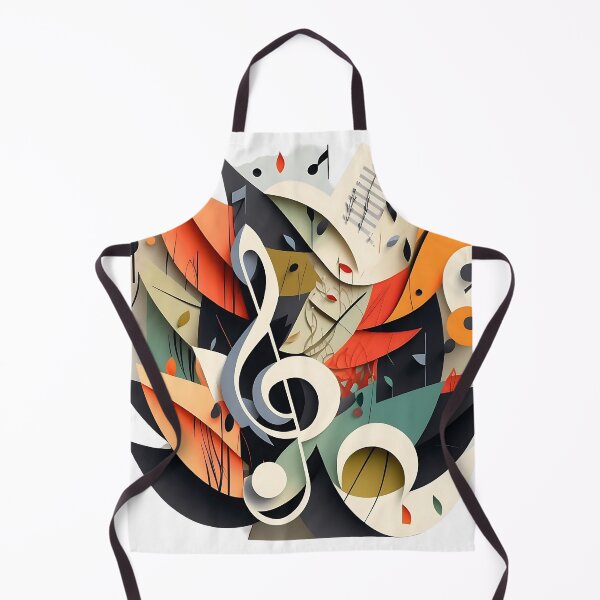 Item preview, Musical Notes and leaves designed and sold by Hausify.