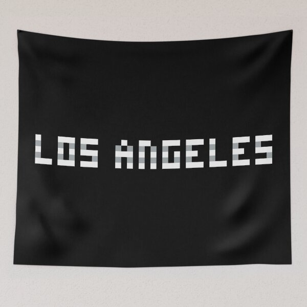 Item preview, Pixel NHL Los Angeles in Home Colors designed and sold by gkillerb.