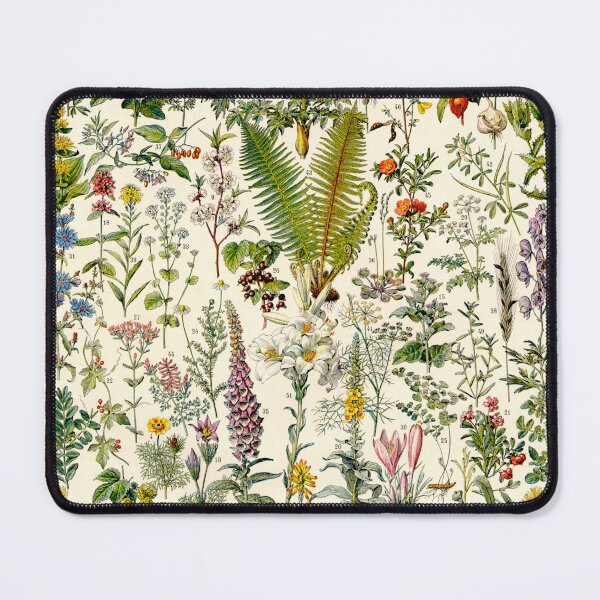 Item preview, Adolphe Millot Medicinal Plants Vintage Scientific Illustration Larousse French Language Encyclopedia designed and sold by Ejaaz.
