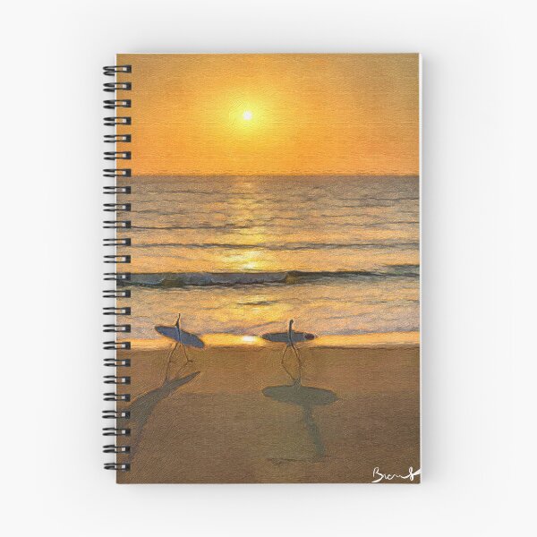 Item preview, Surfers Losing Sun on Praia da Areia Branca designed and sold by brandonbrandon.