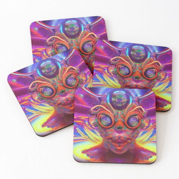 Artikelvorschau, Psychedelic Face #78 - Part of Our Psychedelic Faces Collection entworfen und verkauft von Psychedelic Psychos.