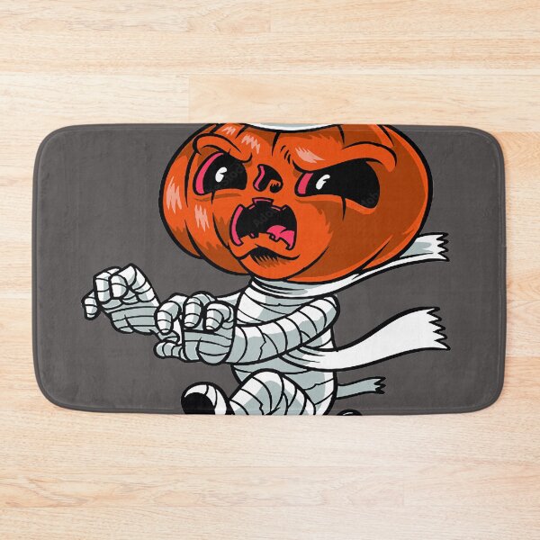 Item preview, Halloween pumpkin face funny mummy awesome art  designed and sold by AssamFT.