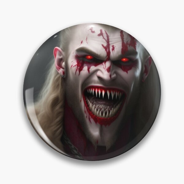 Item preview, The Creepy Vampire Viking designed and sold by CreepyDesigns.