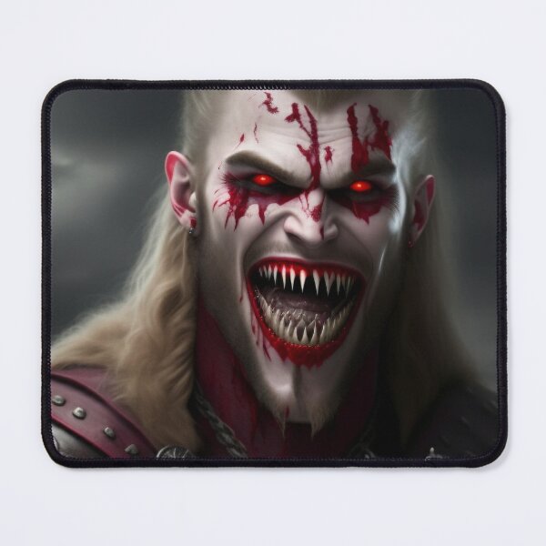 Item preview, The Creepy Vampire Viking designed and sold by CreepyDesigns.