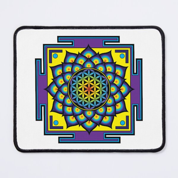 Item preview, Mandala de la flor de la vida designed and sold by GalacticMantra.