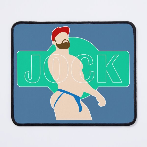 Item preview, 'Jock' Slogan LGBT Gay Man designed and sold by nathannathnath.