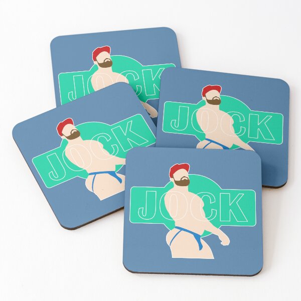 Item preview, 'Jock' Slogan LGBT Gay Man designed and sold by nathannathnath.