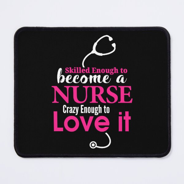 Item preview, Skillet Enough to Become a Nurse Crazy Enough to Love it designed and sold by FanityPrints.